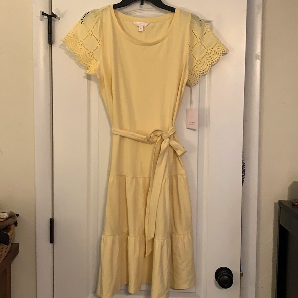 Lauren Conrad, yellow, size medium.